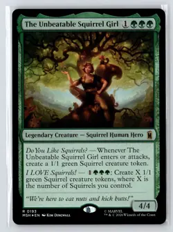 The Unbeatable Squirrel Girl #193 Marvel Super Heroes Foil Magic The Gathering - Image 1