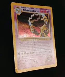 🔥SABRINA'S ALAKAZAM 16/132 HOLO🔥GYM CHALLENGE🔥ENG🔥POKEMON VINTAGE🔥 - Image 5