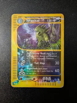 Tyranitar - 40/147 - Pokemon Aquapolis Reverse Holo Rare Card HP - Image 1