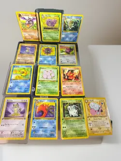 Vintage WoTC 1st Edition Pokemon Card Lot - Image 1