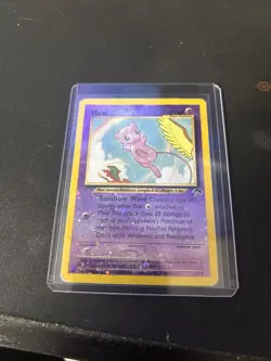Mew 1/18 Southern Islands Reverse Holo Pokemon Swirl - Image 1
