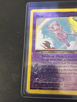 Mew 1/18 Southern Islands Reverse Holo Pokemon Swirl - Image 2