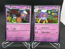 Drifloon 005 Drifblim 006 Black Star Promo 2025 Mega Evolution Pokemon Card TCG - Image 1