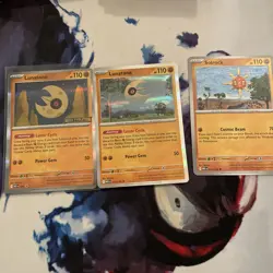 Lunatone Mega Evolution Stamped Build and Battle Promo 004 Pokemon IN HAND NEW - Image 1