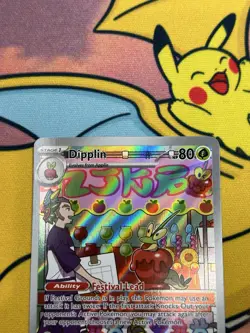 Pokemon TCG Dipplin 170/167 Twilight Masquerade Set Near Mint - Image 2