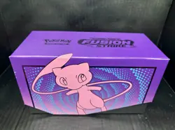 Pokemon TCG Fusion Strike Mew Elite Trainer Box ETB + Players Guide *EMPTY* - Image 3