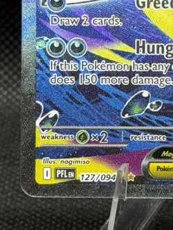 Pokemon TCG Mega Sharpedo Ex 127/094 Me02 Phantasmal Flames Holo ENG SIR LP - Image 5