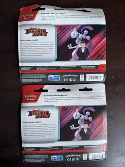 (LOT OF 2) Pokemon TCG Destined Rivals 3 Pack Blister Kangaskhan & Zebstrika - Image 2