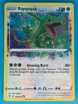 Pokemon - Rayquaza (138/185) (Vivid Voltage Set) *Near Mint - NM* - Image 1