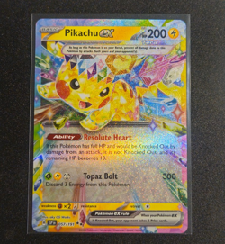 Pikachu EX 57/191 Double Rare Pokemon Surging Sparks - Image 1