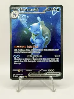Blastoise ex 200/165 SIR Special Illustration Rare Pokemon 151 Scarlet Violet NM - Image 1