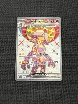 SV04: Paradox Rift Pokemon TCG Toxtricity EX 227/182 - Image 1