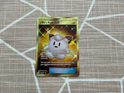 Pokemon Lillie's Poke Doll Cosmic Eclipse 267/236 Secret Rare Gem Mint - Image 1