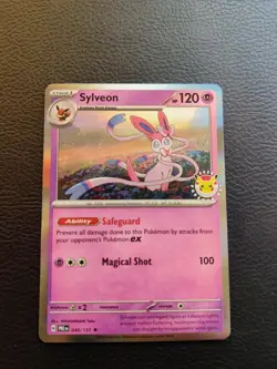 Pokemon TCG - Sylveon 040/131 Pokemon Day 2025 Stamped Holo Promo - Image 1
