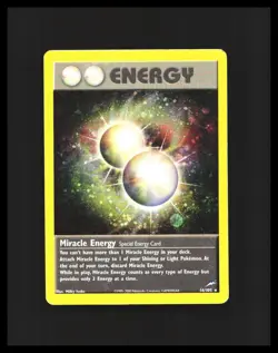 2000 Pokemon Neo Destiny Miracle Energy Holo 16/105 MP - Image 1