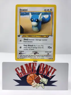 Pokemon Dratini 63/105 Neo Destiny 1st Edition NM sc - Image 1