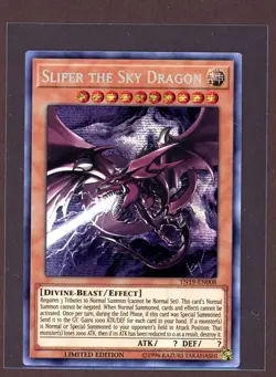 Slifer the Sky Dragon Holo Secret Rare Yu-Gi-Oh! Card TN19-EN008 NM/M - Image 1