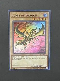 NM Curse of Dragon LOB-EN066 Legend of Blue Eyes 25th Anniversary - Image 3