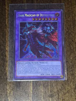 Yugioh! Dark Magician of Destruction Maze of the Muertos MZMU-EN011 Secret Rare - Image 1