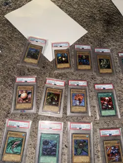 2002 Yugioh LOB Psa 10 Collection 19-slabs - Image 1