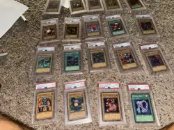 2002 Yugioh LOB Psa 10 Collection 19-slabs - Image 3