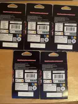 One Piece TCG OP-16 The Time Of Battle Sleeved Booster Packs Lot Of 5 English - Image 2