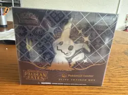 Pokemon TCG S&V Paldean Fates Pokemon Center Elite Trainer Box ETB New & Sealed - Image 1