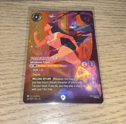 Disney Lorcana Pocahontas & Meeko ENCHANTED 227/207 Attack of the Vine - Image 1