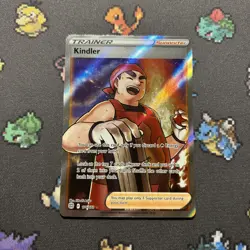 Kindler 170/172 NM -Full Art Pokemon Card- Brilliant Stars (3z) - Image 1