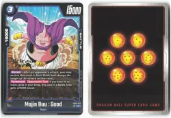 Majin Buu : Good FB05-042 C Release Event Stamp Dragon Ball Super Card - Image 1