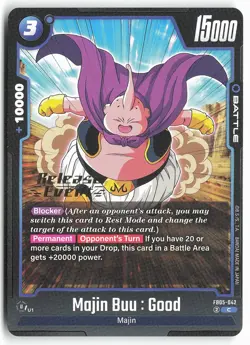 Majin Buu : Good FB05-042 C Release Event Stamp Dragon Ball Super Card - Image 2