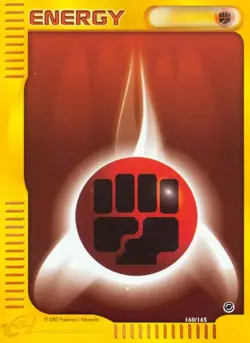 Fighting Energy 160/165 Expedition E Series Pokemon Card - Image 1