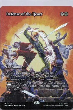 Marvel Universe Eternal-Legal #76 Defense of the Heart (Borderless) Foil - Image 1