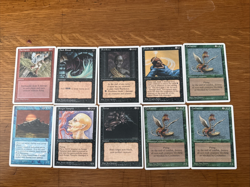 Magic the Gathering 4th Edition series cards - Mixed - lot of 10 cards - Image 1