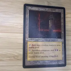 MTG Phyrexian Tower Urza's Saga Regular Card NM/LP Condition - Image 3