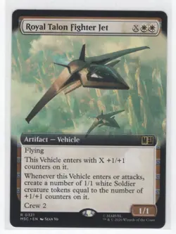 #321 2026 Marvel Super Heroes Commander Royal Talon Fighter Jet Rare - Image 1