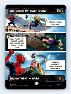 #223 2025 Marvel's Spider-Man ] The Death of Gwen Stacy Rare - Image 1