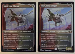 Akiri, Line-Slinger (Foil Etched) Commander Legends (515) Foil - MTG - Image 1