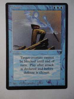Teleport Legends NM Near Mint English MTG Magic the Gathering - Image 1