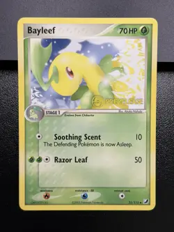 2005 BAYLEEF Prerelease Pokemon Card #35 35/115 Unseen Forces Promo NM (C) - Image 2