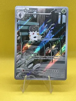 Pokemon TCG Spewpa 089/088 Paldea Evolved Illustration Rare Holo Full Art EN - Image 1