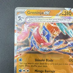 #2 Greninja ex - 106/167 - SV06: Twilight Masquerade (TWM) - Image 4