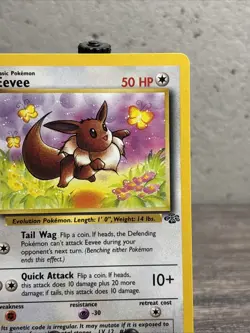 Eevee 51/64 Jungle Regular Common-Pokemon TCG-WOTC-Fast Shipping-NM!! - Image 3