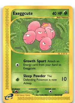 Pokemon Exeggcute (76) - Aquapolis - LP - Image 1