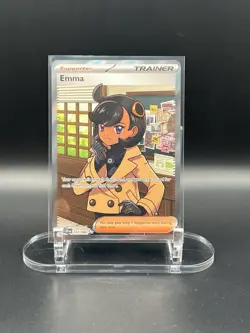 2026 Pokemon Chaos Rising Emma 107/086 NM **Fresh Pull** - Image 3