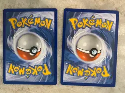 Pokemon TCG Cottonee 147/236 Cosmic Eclipse & Cottonee 70/124 Fates Collide NM - Image 2