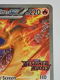 Pokemon TCG Team Rockets Moltres EX Card 229/182 English Stamped NM - Image 5