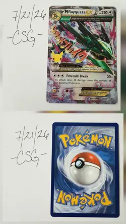 Mega Rayquaza EX 76/108 - Celebrations: Classic Collection - English Pokemon - Image 3