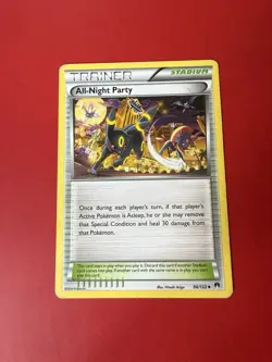 Pokemon TCG Card 2016 XY BREAKpoint All Night Party 96/122 Non-Holo - Image 1
