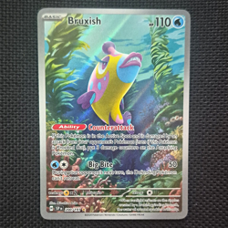 Pokemon TCG Bruxish 200/191 Sv08 Surging Sparks Illustration Rare Holo ENG 2024 - Image 1